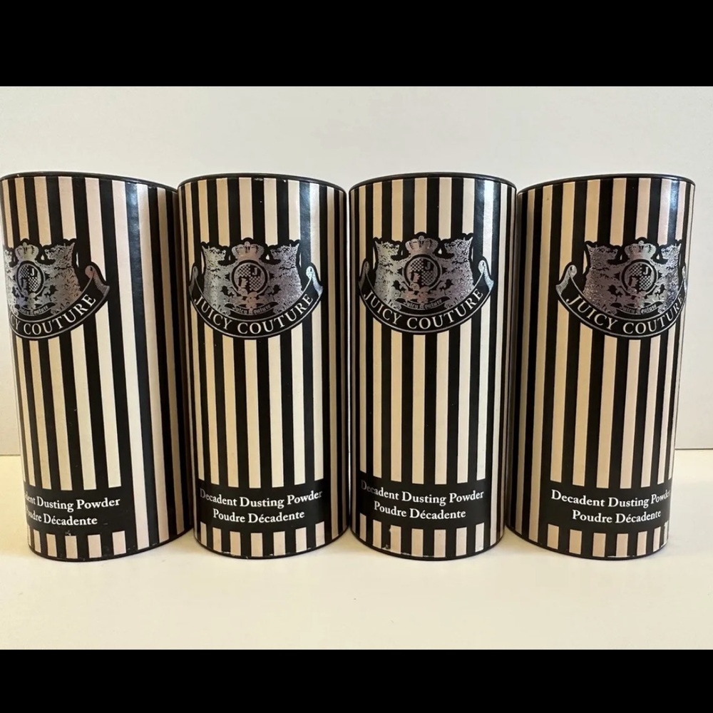 4 x Juicy Couture decadent dusting powder 1.4 oz